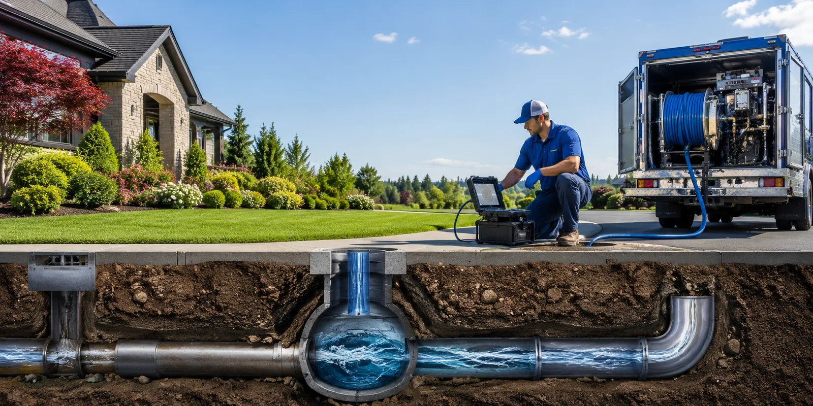 Drainage restoration information for Johnson City, NY